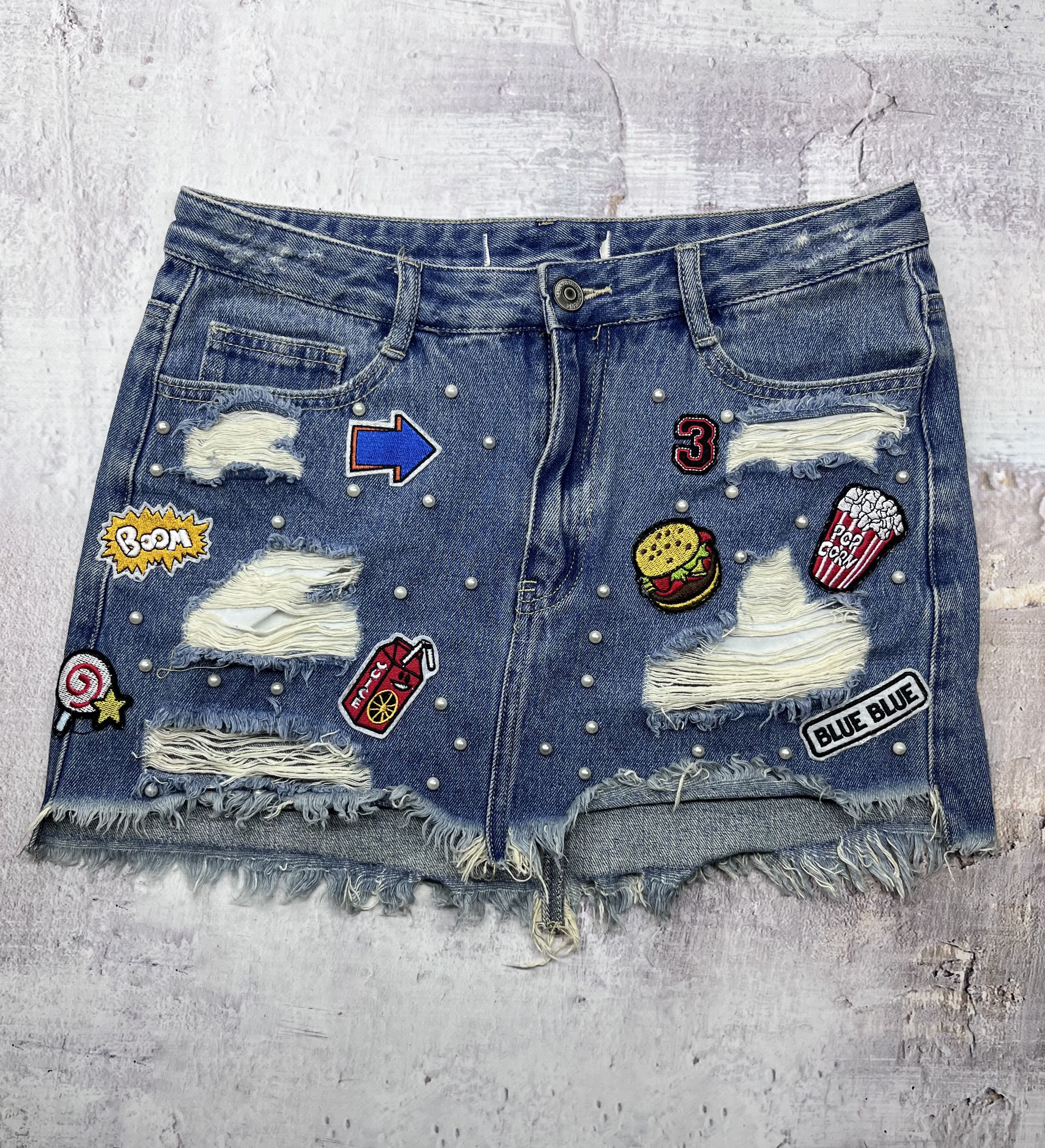 Japanese Brand Vintage Amazing Jeans Skirt Women's Size 36 Size 36" / US 14 / IT 50 - 1 Thumbnail