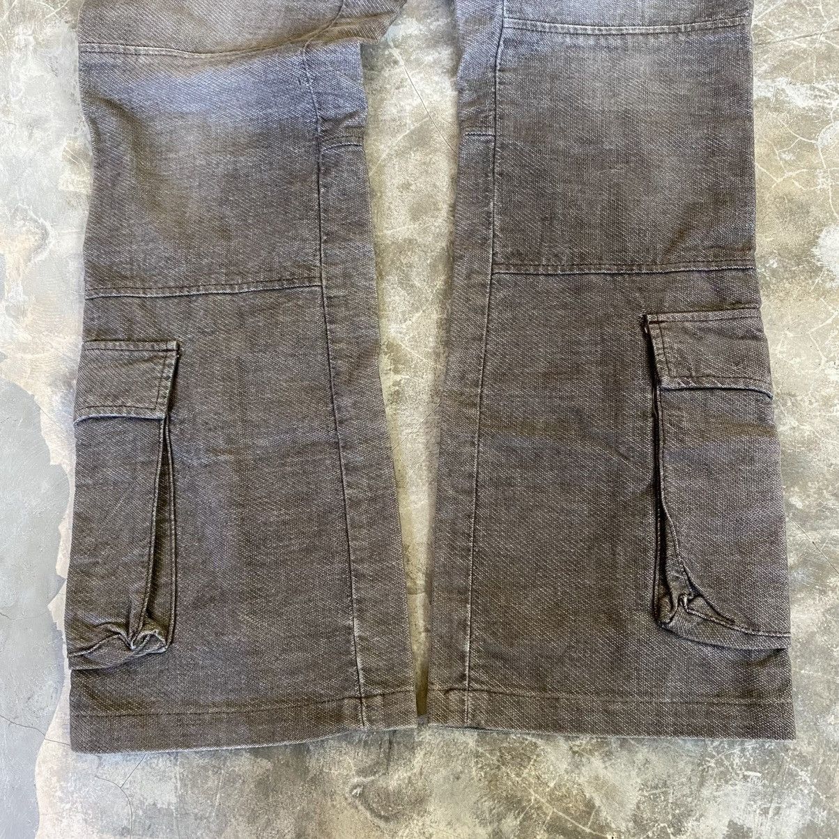 RIPVANWINKLE 2000s RIP VAN WINKLE Cargo Denim Pants Size US 29 - 7 Thumbnail