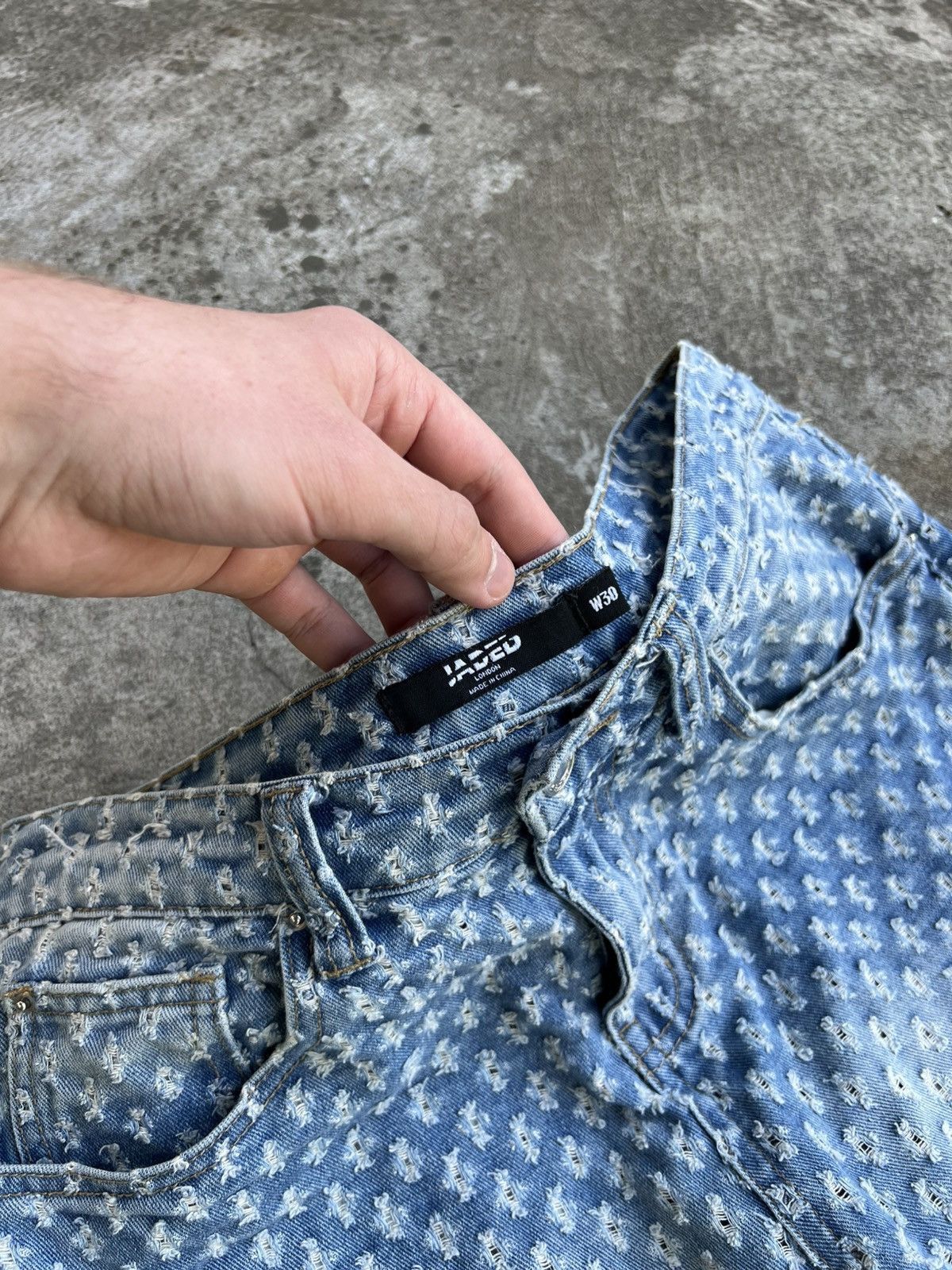 Dolce & Gabbana Dolce Gabbana Style Archive Perforation jeans Jaded London Size US 31 - 8 Thumbnail