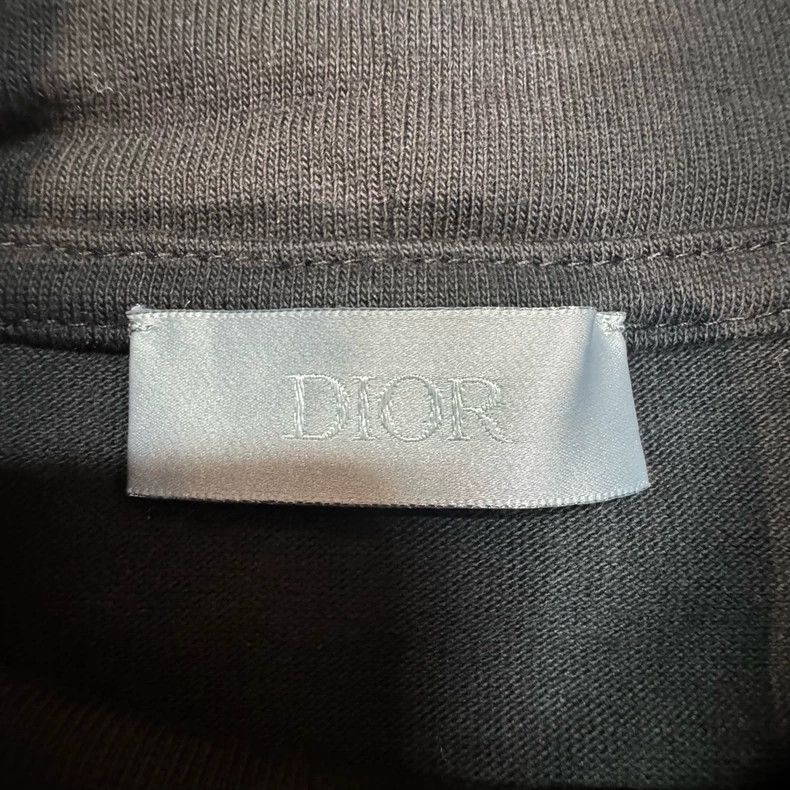 Dior Dior Co-branded black high-neck bee embroidered short slee Size US M / EU 48-50 / 2 - 6 Thumbnail