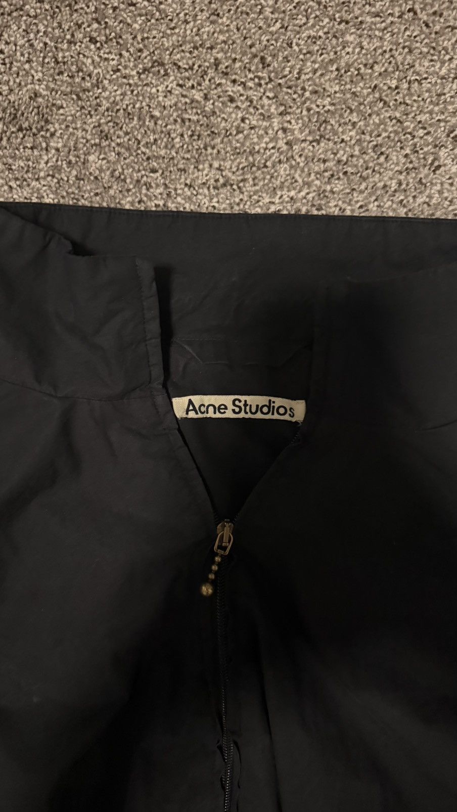 Acne Studios Acne Studious Washed Logo Zipper Jacket Size US S / EU 44-46 / 1 - 3 Thumbnail