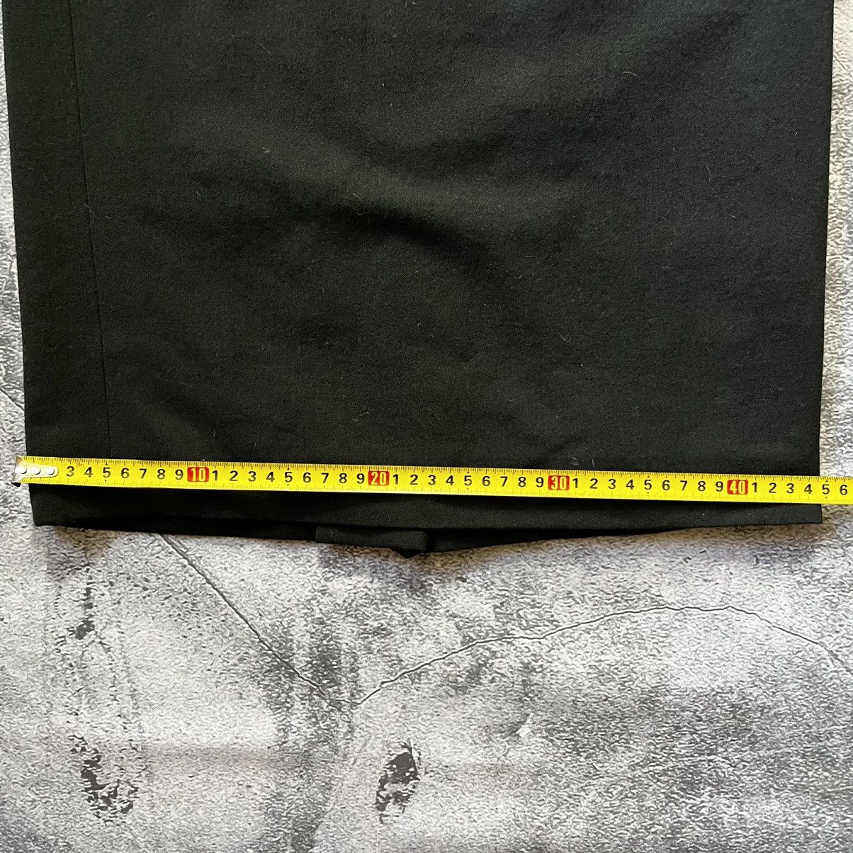 Jil Sander Jil Sander Womens Knee Length Pencil Skirt Black Wool Blend Size 24" / US 00 / IT 34 - 16 Thumbnail