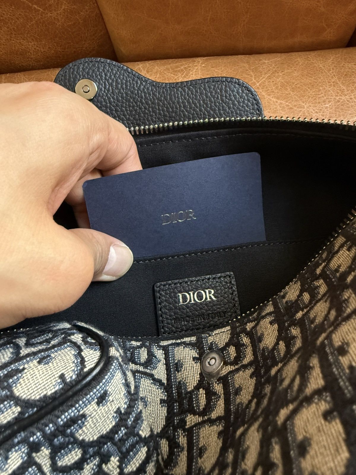 Dior Oblique Saddle Pouch Size ONE SIZE - 8 Thumbnail