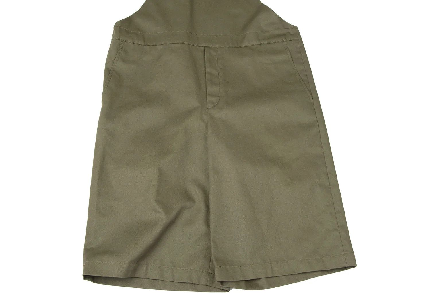 Comme des Garcons Homme Plus Cotton Short Overalls in Khaki Size L Size US 38 / EU 54 - 6 Thumbnail