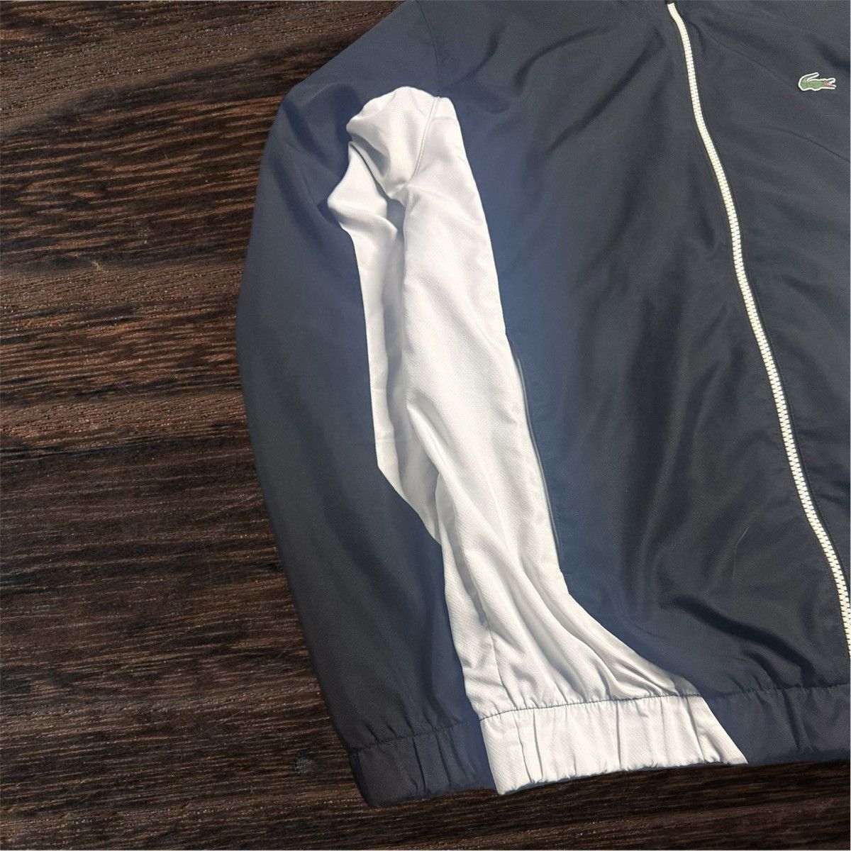 Lacoste Lacoste Trackjacket Schwarz/Weiß Vintage – Größe M Size US M / EU 48-50 / 2 - 2 Thumbnail