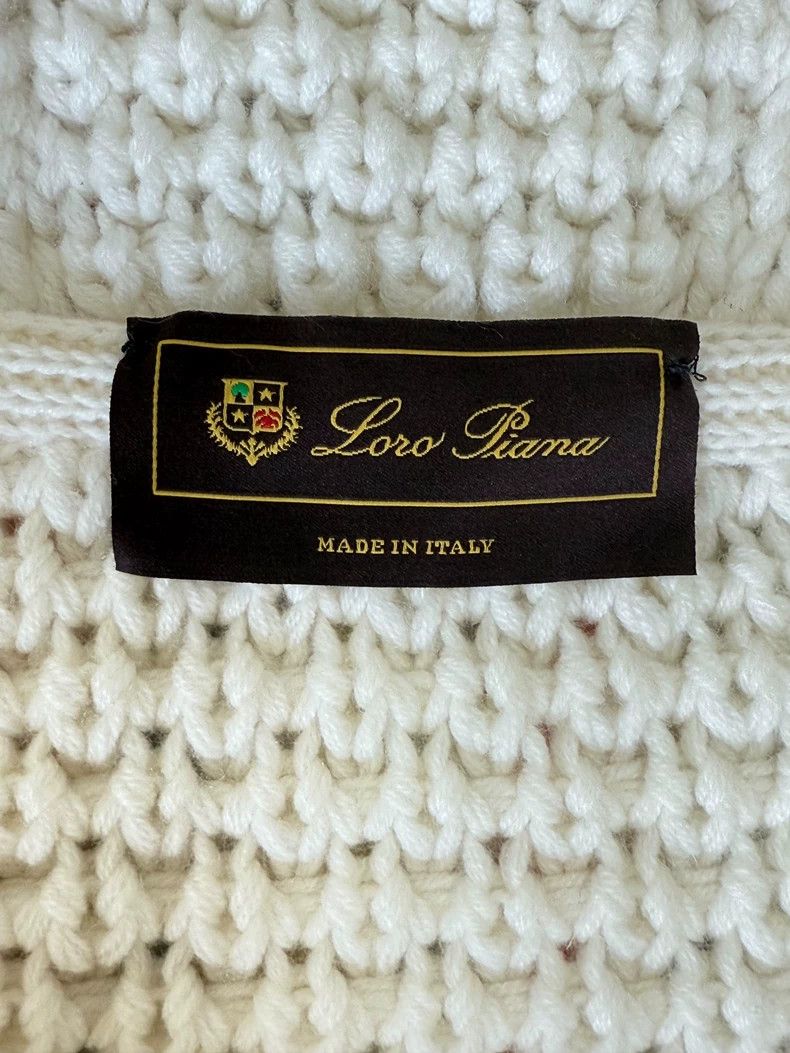 Loro Piana LORO PIANA White hooded cardigan Size M / US 6-8 / IT 42-44 - 5 Thumbnail