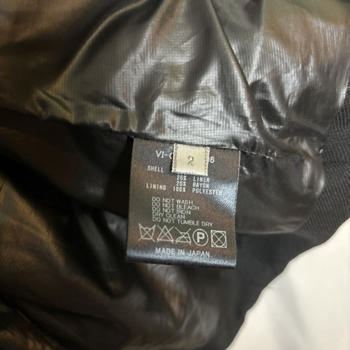 The Viridi-anne Black Cross-Zip Down Puffer Vest. Wool/Linen Small w/Tag Size US S / EU 44-46 / 1 - 7 Thumbnail
