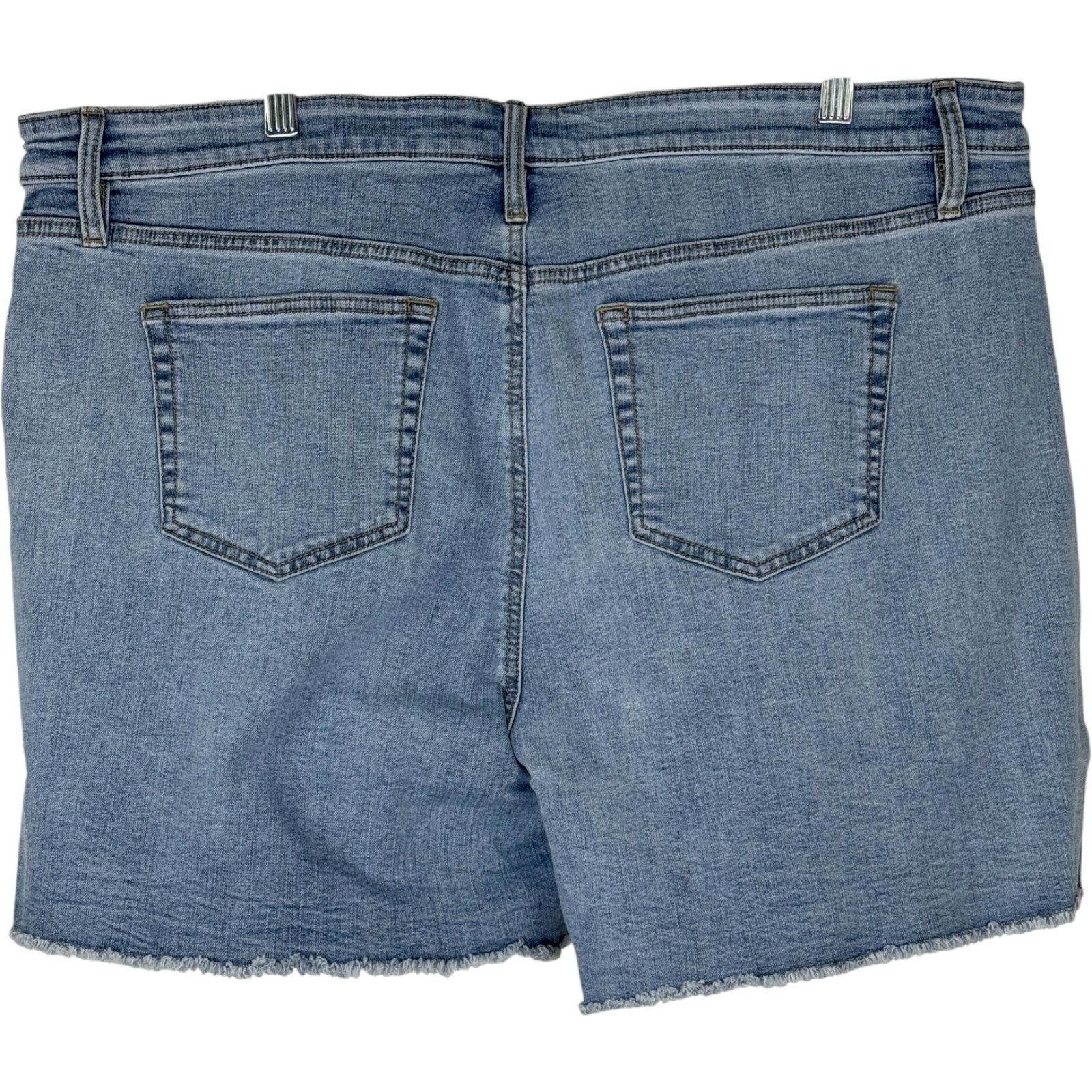 Other Candace Cameron Bure Denim Shorts Size 20WP Blue Size 42" / US 20 - 6 Thumbnail