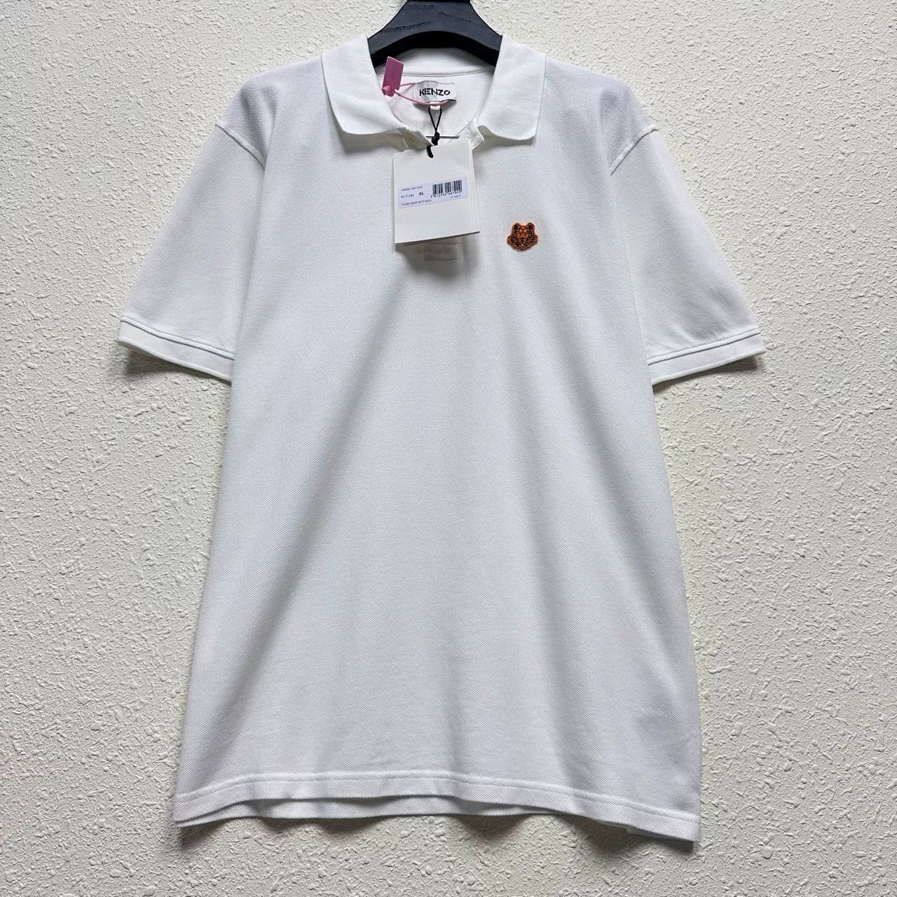 Kenzo KENZO Tiger Embroidery White Polo Short Sleeve Size US XL / EU 56 / 4 - 1 Thumbnail