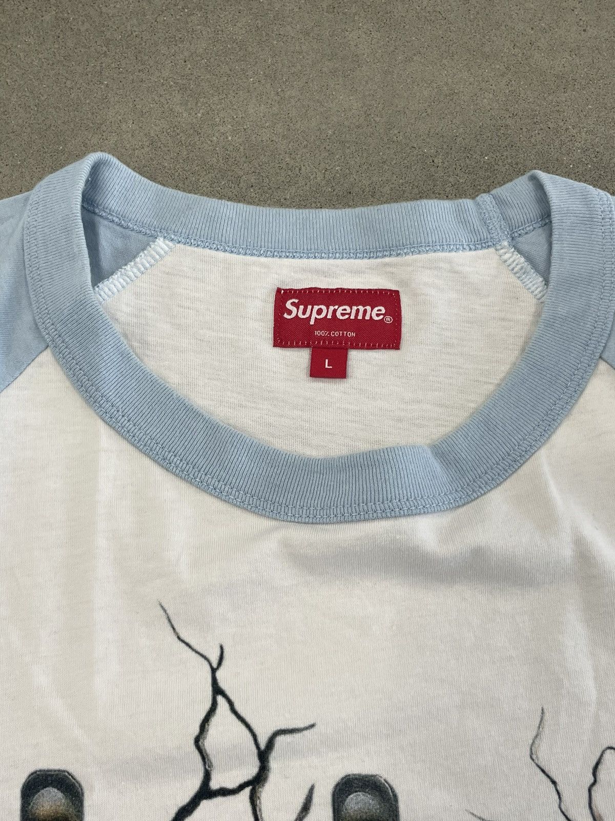 Supreme RARE: S/S 2020 Supreme Dog Raglan "Blue" Size US L / EU 52-54 / 3 - 8 Thumbnail