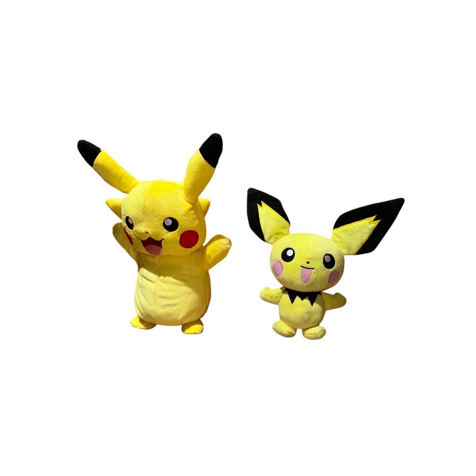 Pokemon Pikachu X Pichu Plush ToysOne Moves With Batteries 15”tall Size ONE SIZE - 2 Thumbnail