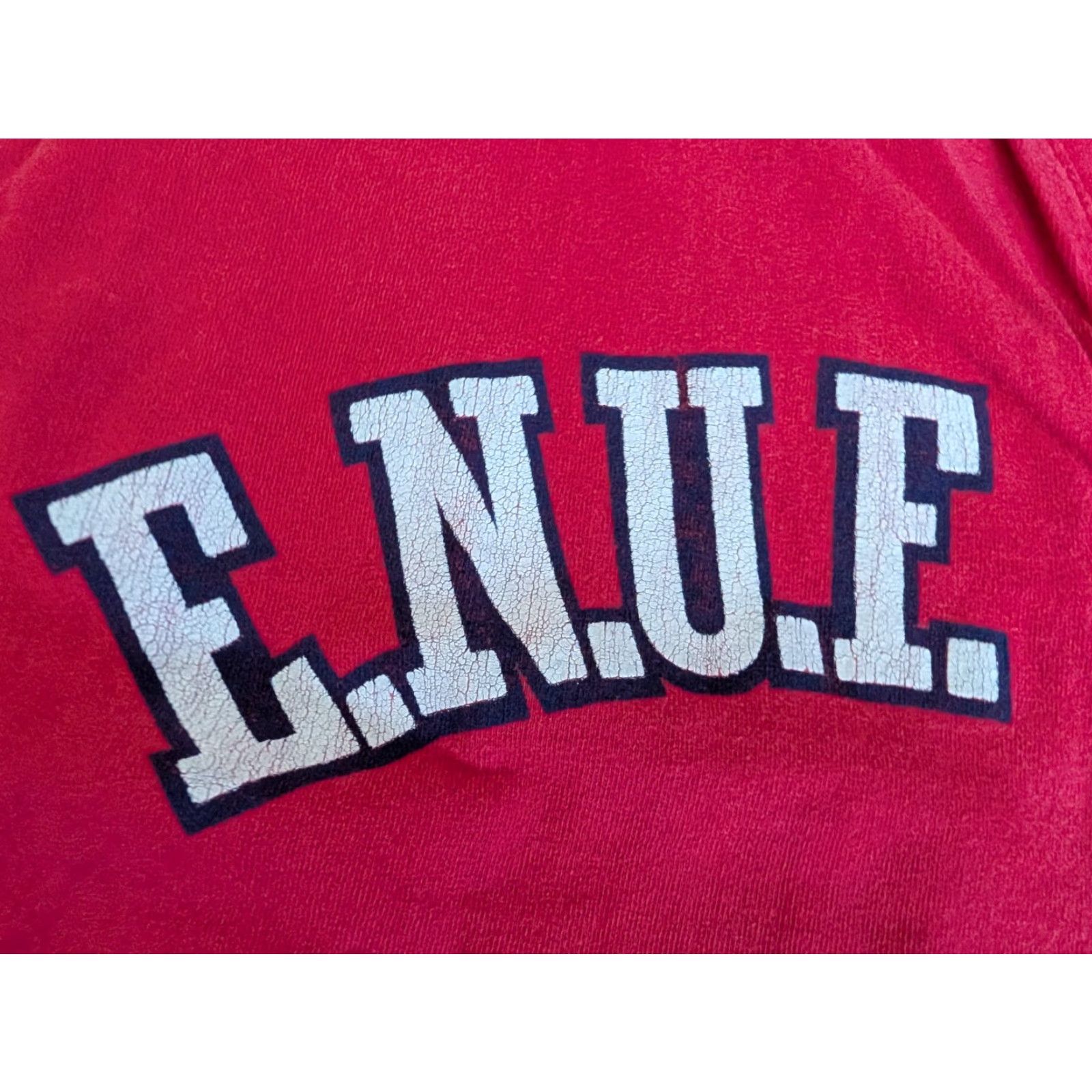 Vintage VINTAGE ENUF International Baseball Jersey Red Size M USA Made Mens T-Shirt Size US M / EU 48-50 / 2 - 6 Thumbnail