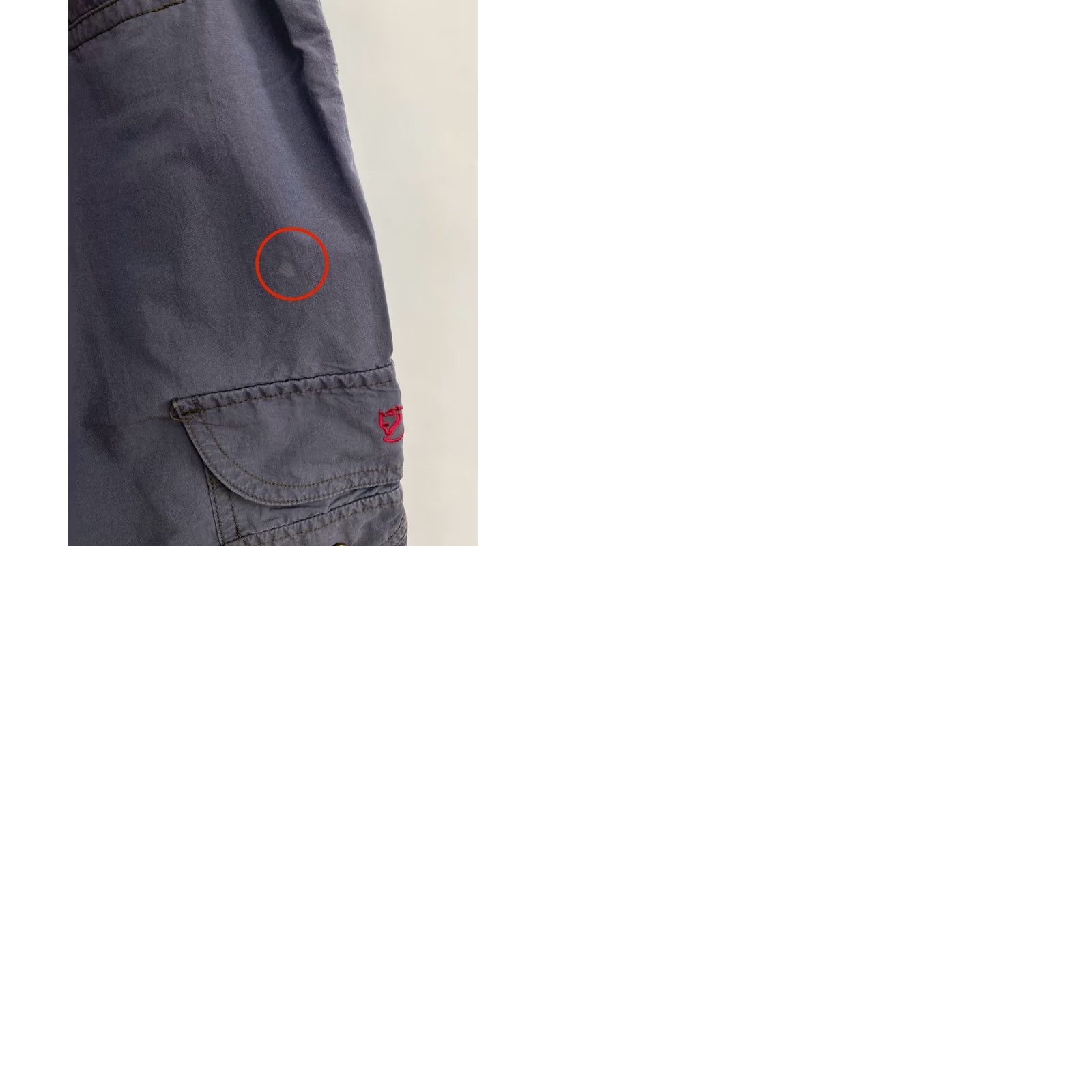Vintage VINTAGE Fjallraven nylon cargo trekking outdoor pants Men L blue 90s cargo pants blue Mens Size US 33 - 9 Thumbnail