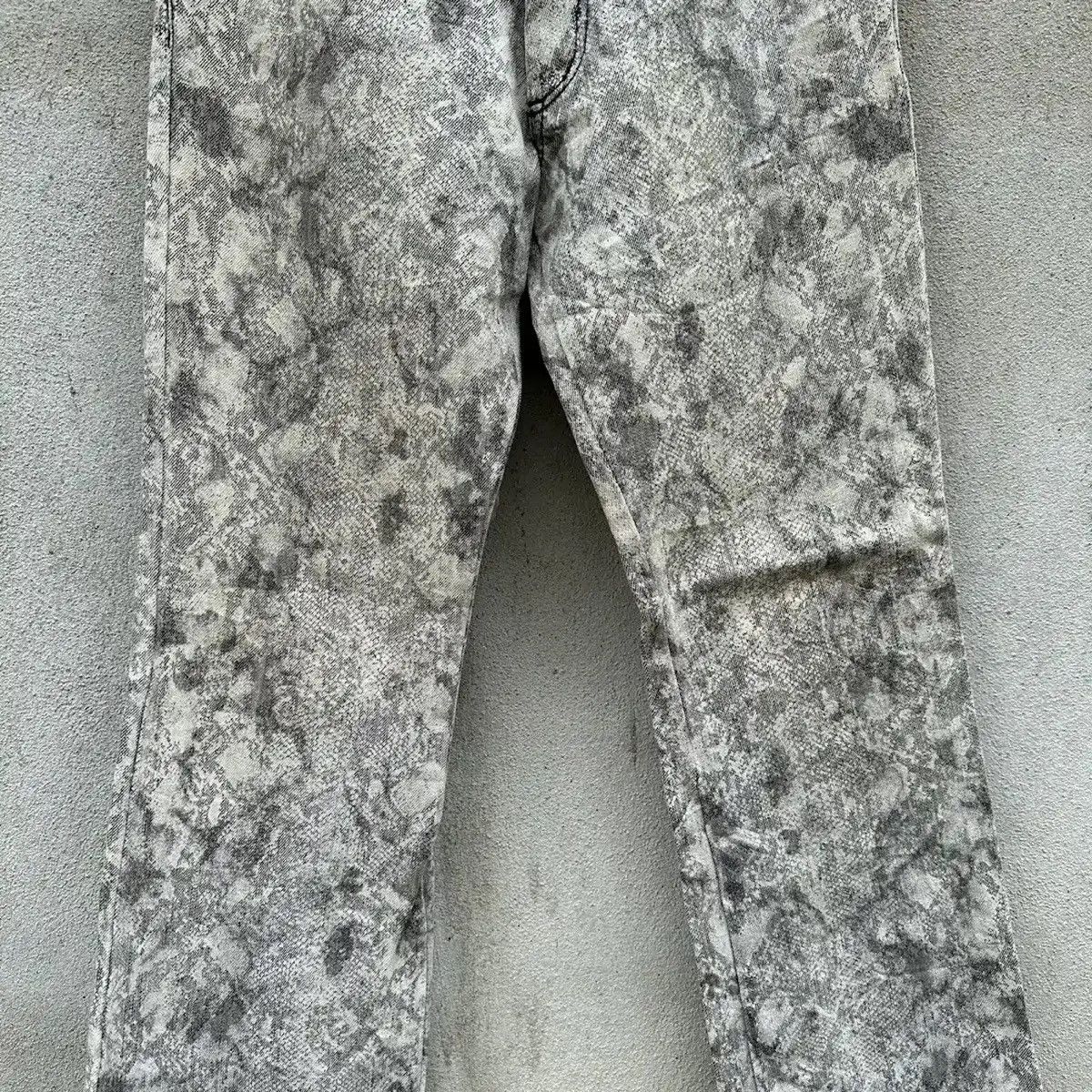 Seditionaries FLARES‼️SEMATIC DESIGN JEAN SNAKE SKIN TROUSERS BOOTCUT PANT Size US 30 / EU 46 - 4 Thumbnail