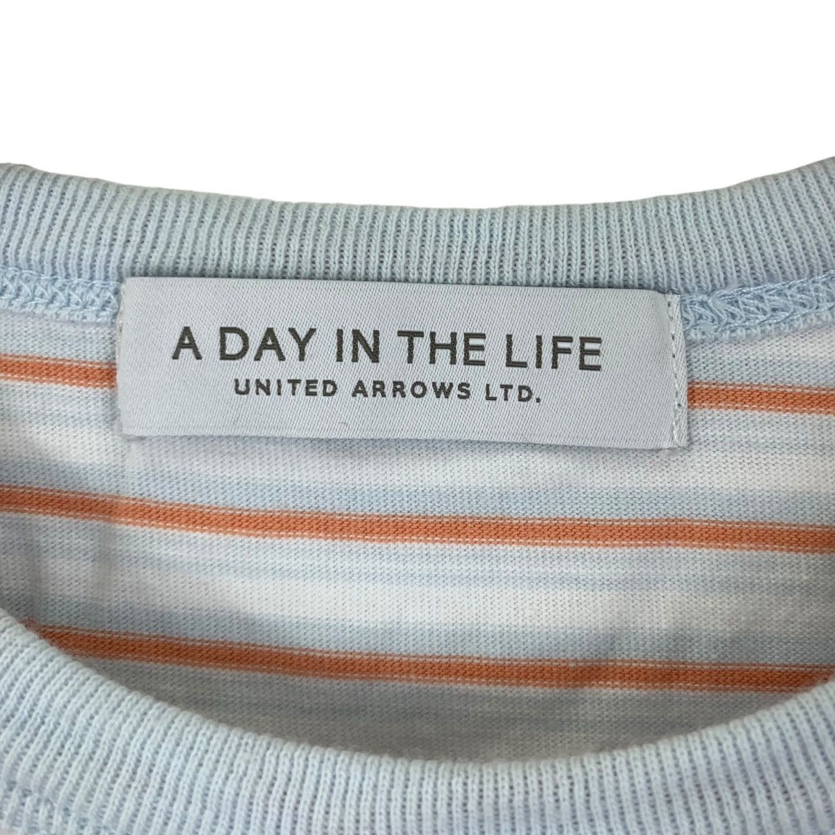 United Arrows UNITED ARROWS A Day In Life Collection Striped Tee Shirt Top Size XS / US 0-2 / IT 36-38 - 4 Thumbnail