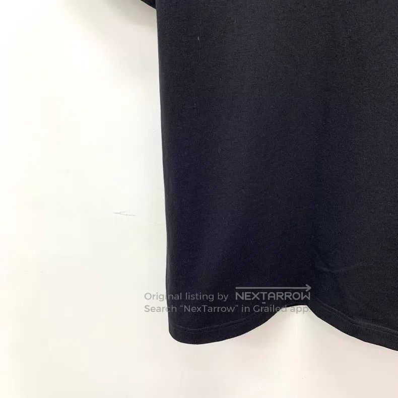 Balenciaga Balenciaga Black Logo Letter Embroidered Cotton Short Slee Size US M / EU 48-50 / 2 - 4 Thumbnail