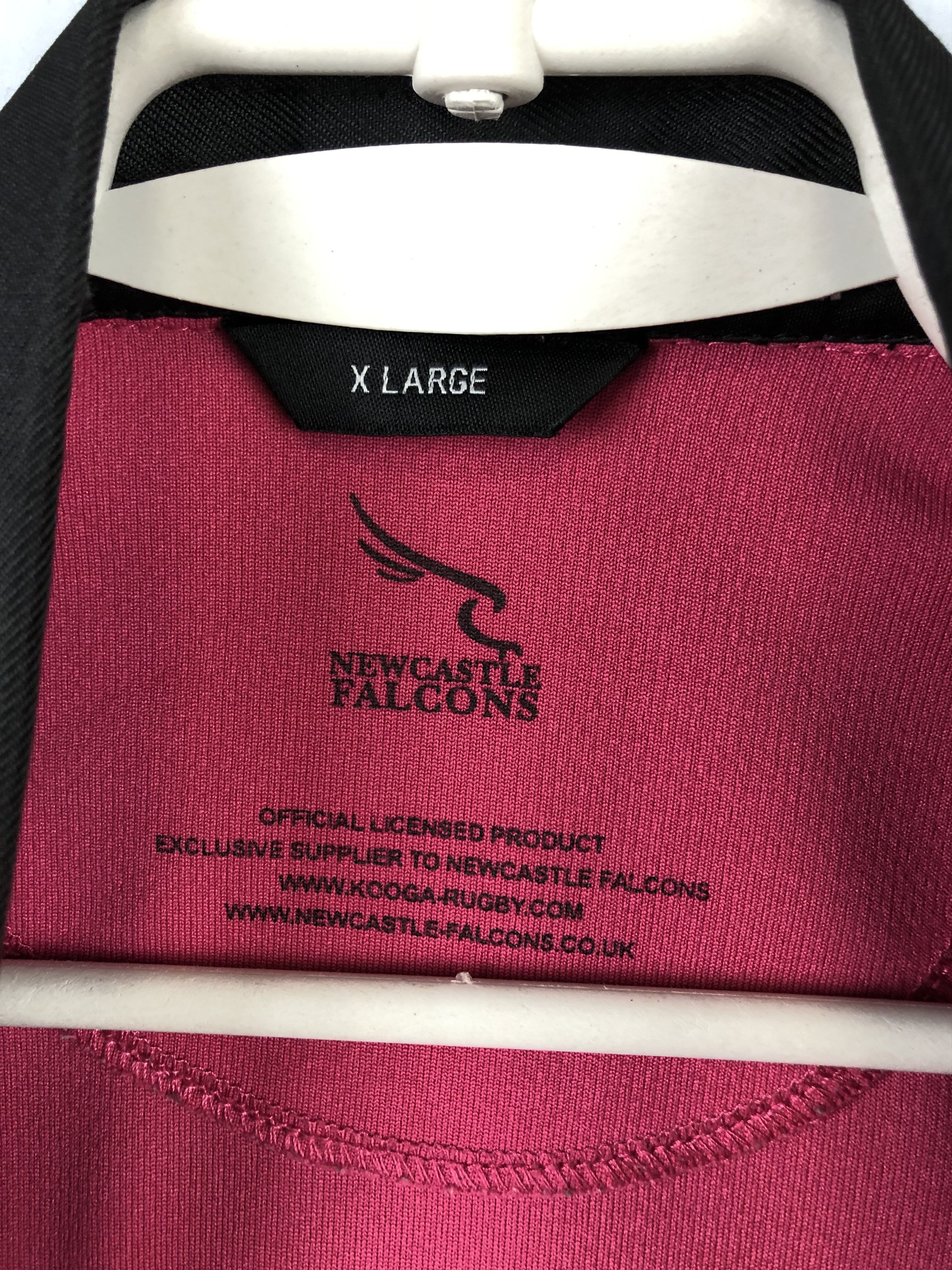 Vintage Newcastle Falcons Rugby Union Jersey Shirt Rare