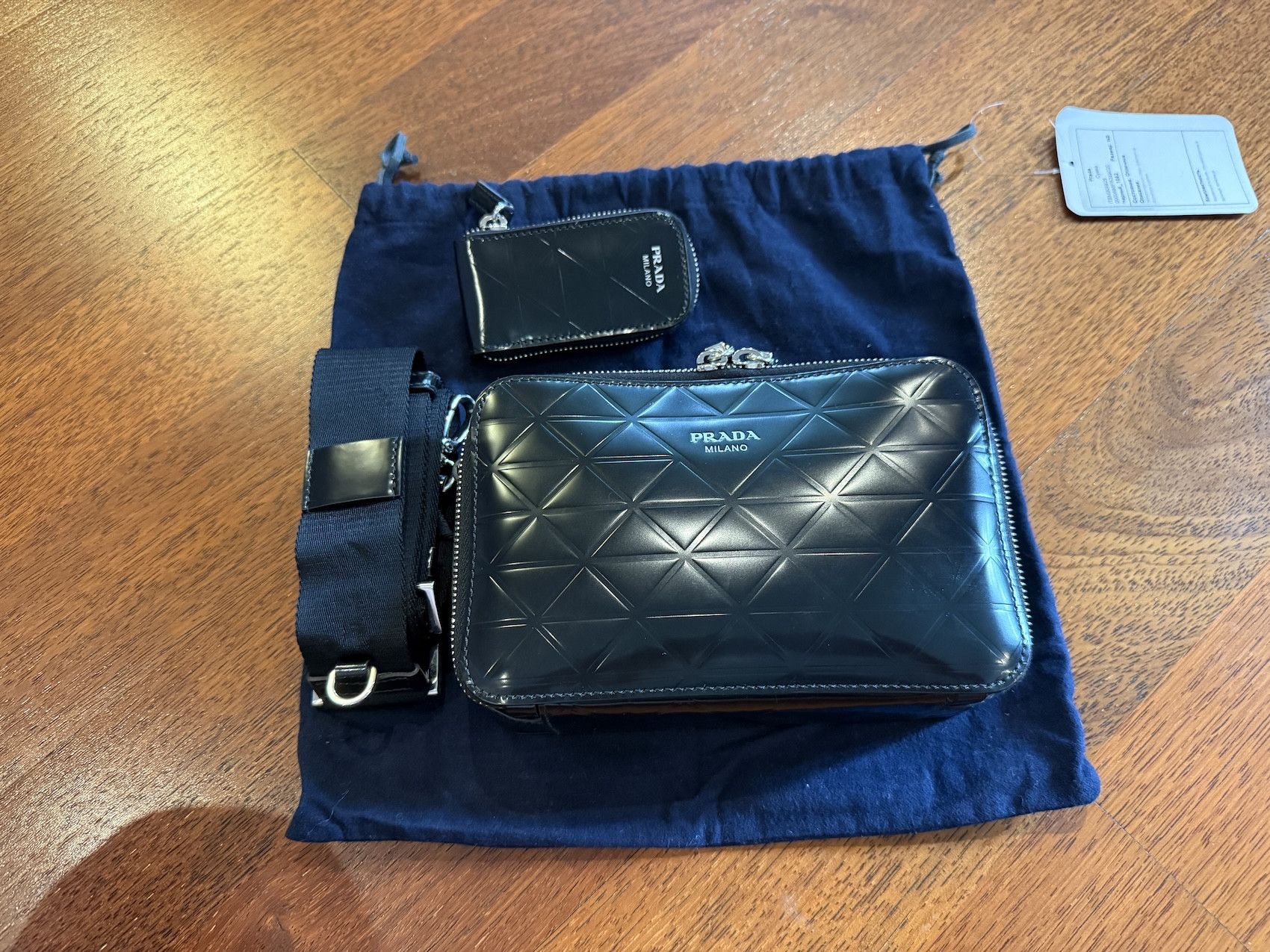 Prada SS'24 Brique Bag Diamond Cut Size ONE SIZE - 1 Thumbnail