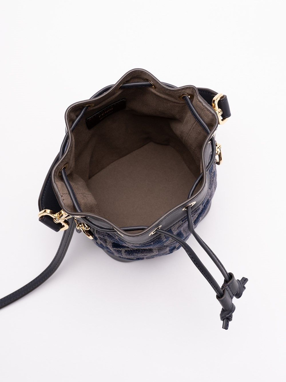 Fendi o1s1wg111025 Size: OS / Mon Tresor Bag in Dark Blue Size ONE SIZE - 4 Thumbnail