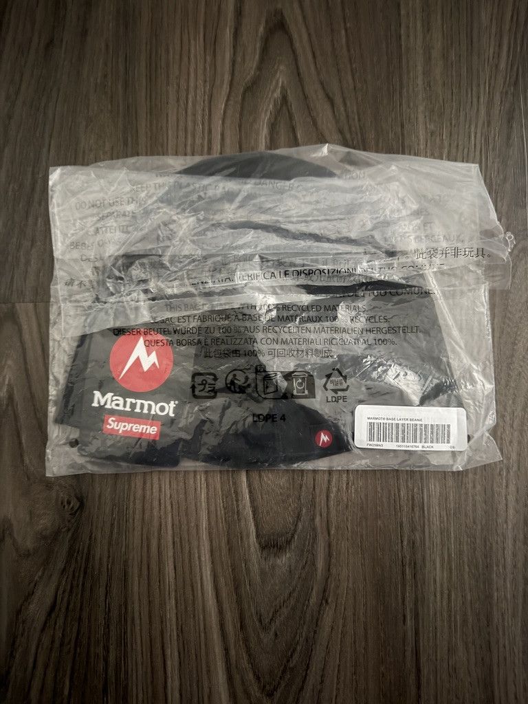 Supreme Supreme x Marmot Base Layer Beanie Size ONE SIZE - 6 Thumbnail