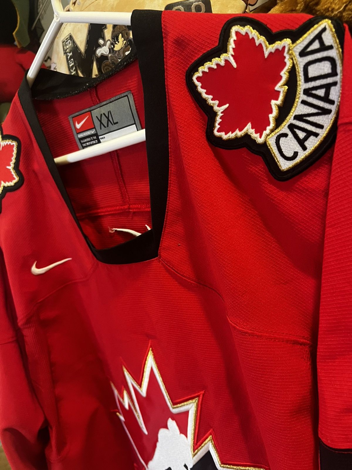 Nike × Vintage Vintage Nike 2007 Team Canada World Cup Hockey Jersey Size US XXL / EU 58 / 5 - 4 Thumbnail