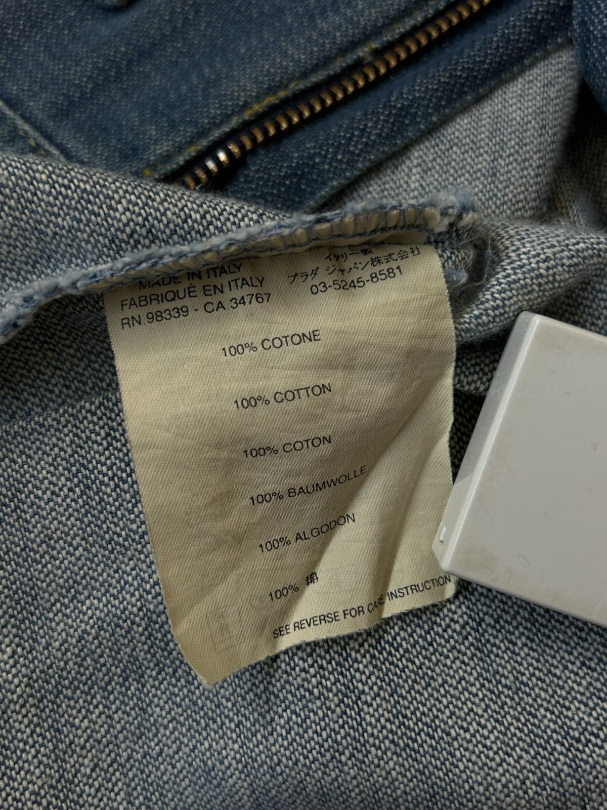 Miu Miu MIU MIU pleated denim skirt Size 29" - 10 Thumbnail