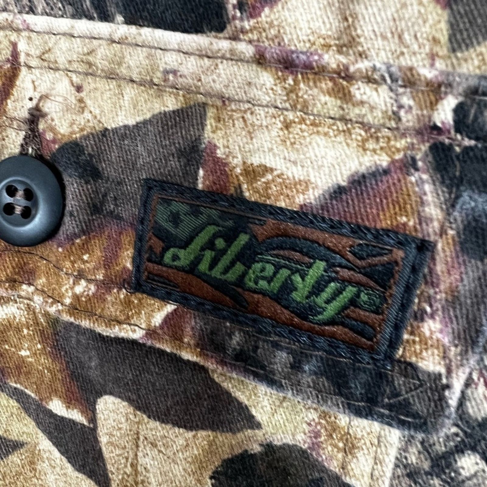 Liberty Vintage Liberty Mossy Oak Camo Pants Cargo 36-38 X 31 CLEAN Size US 38 / EU 54 - 4 Thumbnail