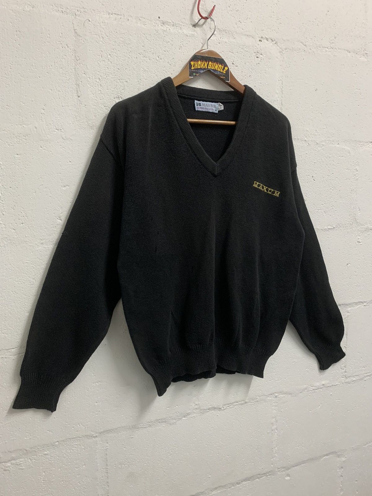 Vintage Vintage 90s US Marine Sweatshirt Size US M / EU 48-50 / 2 - 3 Thumbnail