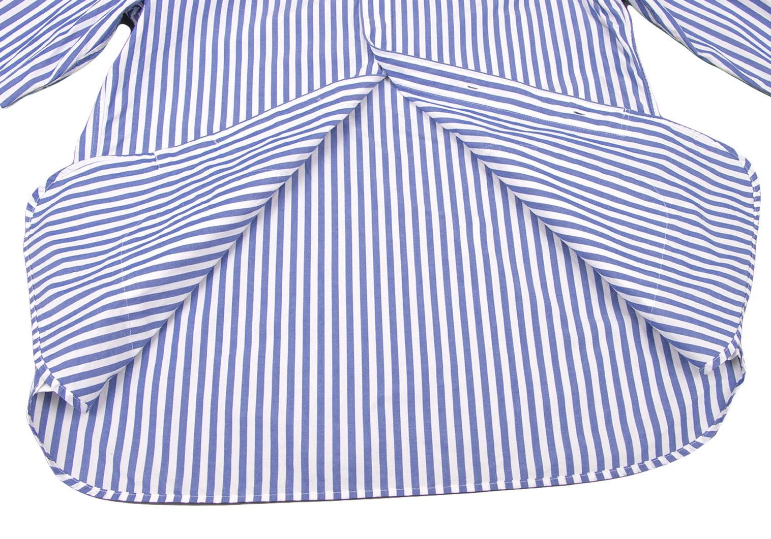 Fred Perry Hooded Striped Shirt Jacket in Blue and White, Size S Size US S / EU 44-46 / 1 - 13 Thumbnail