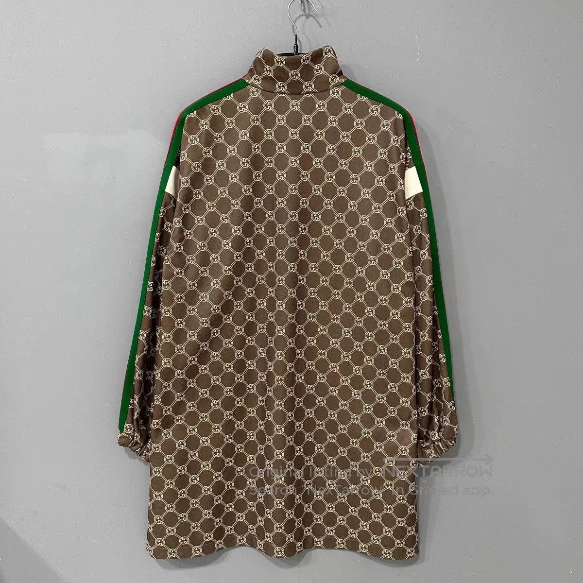 Gucci brown monogram Gucci sweatshirt dress. Size L / US 10 / IT 46 - 3 Thumbnail