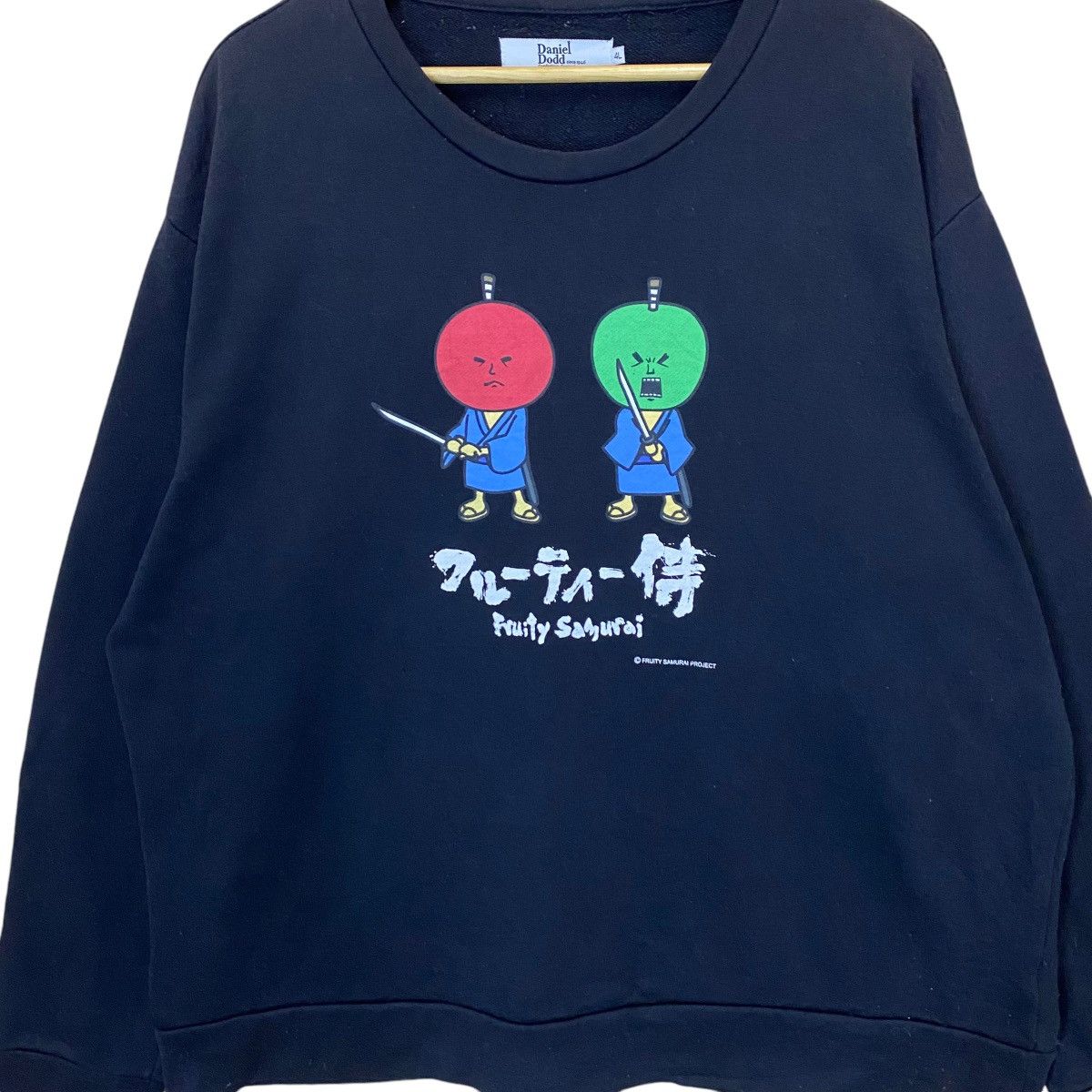 Anime × Cartoon Network × Japanese Brand Classic Samurai Movies Big Logo Crewneck Sweatshirt Size US L / EU 52-54 / 3 - 7 Thumbnail