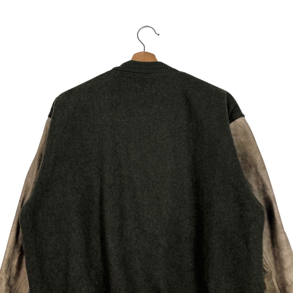 Japanese Brand 📌Vintage Leather Bomber Jacket The Market Issey Miyake Size US L / EU 52-54 / 3 - 10 Thumbnail