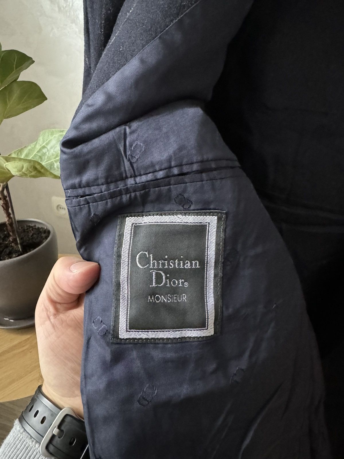 Christian Dior Monsieur Vintage Christian Dior Monsieur Striped Double Breast Blazer Size 40R - 5 Thumbnail