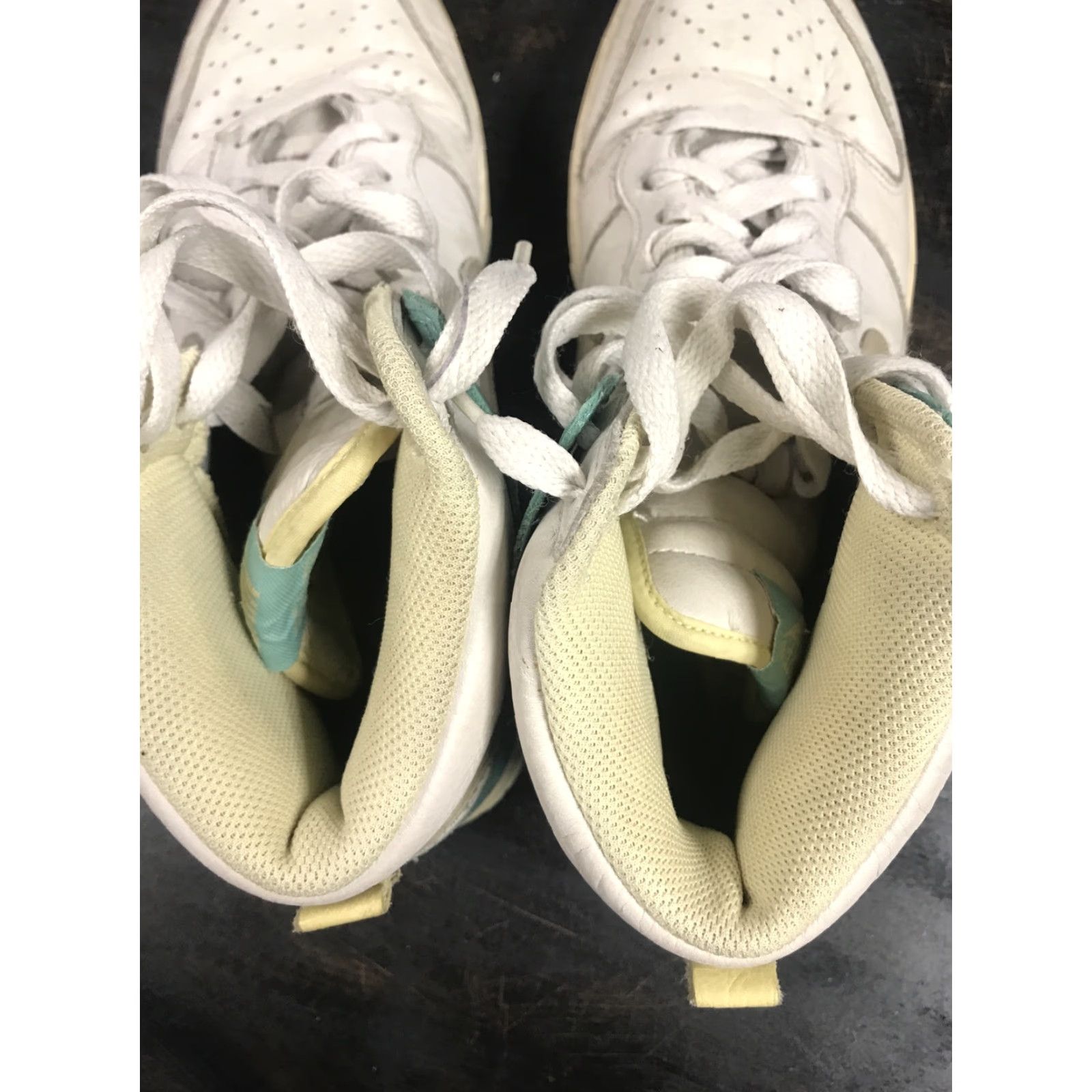 Nike NIKE DUNK PREMIUM HIGH ARGYLE sz 7.5 312786-121 Men's White Sneaker Shoe High Top Argyle 90s/2000s? Size US 8 / EU 41 - 5 Thumbnail