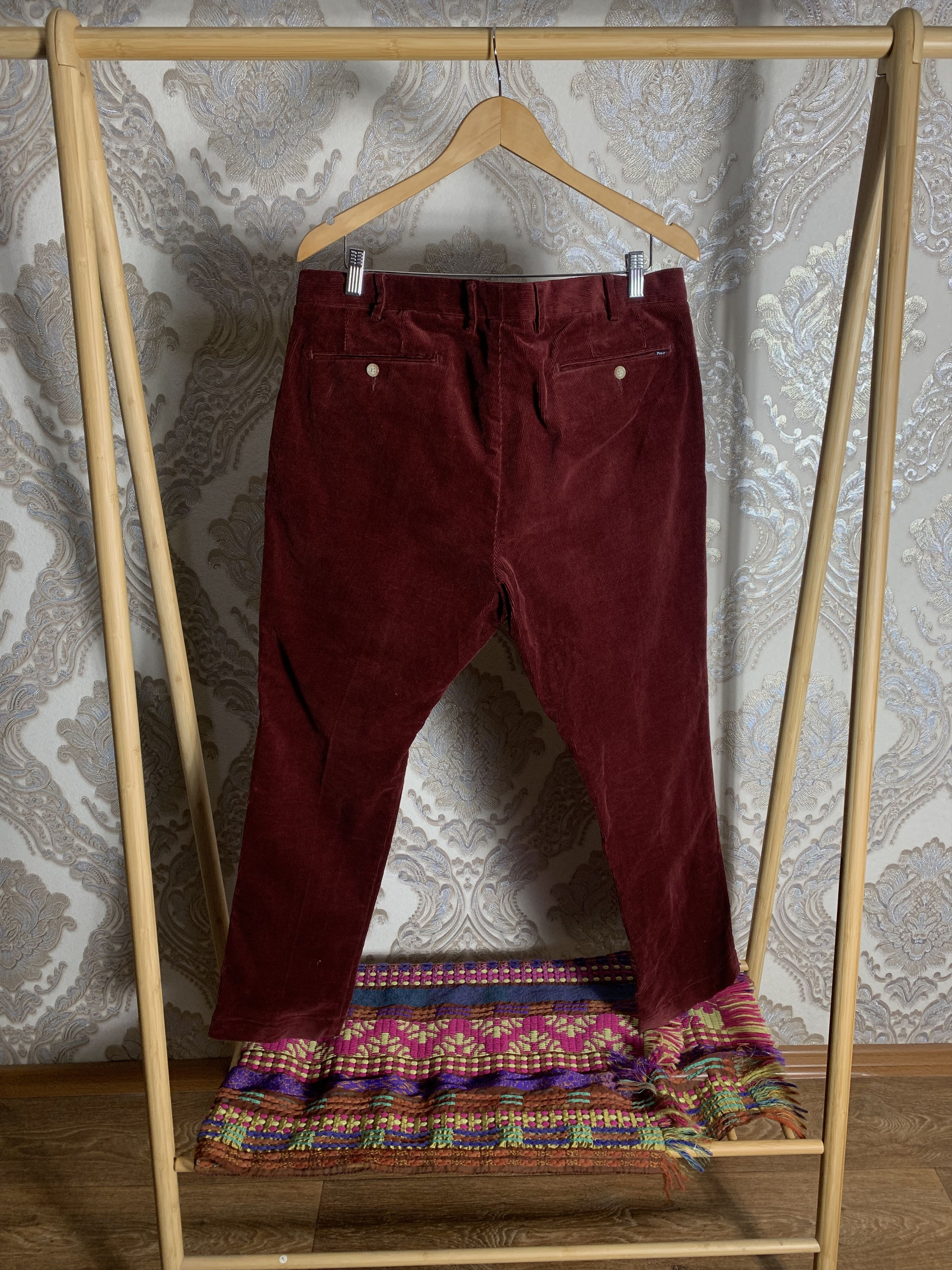 Polo Ralph Lauren VINTAGE POLO RALPH LAUREN VELVET CASUAL DESIGNER Y2K 90s Size US 38 / EU 54 - 3 Thumbnail