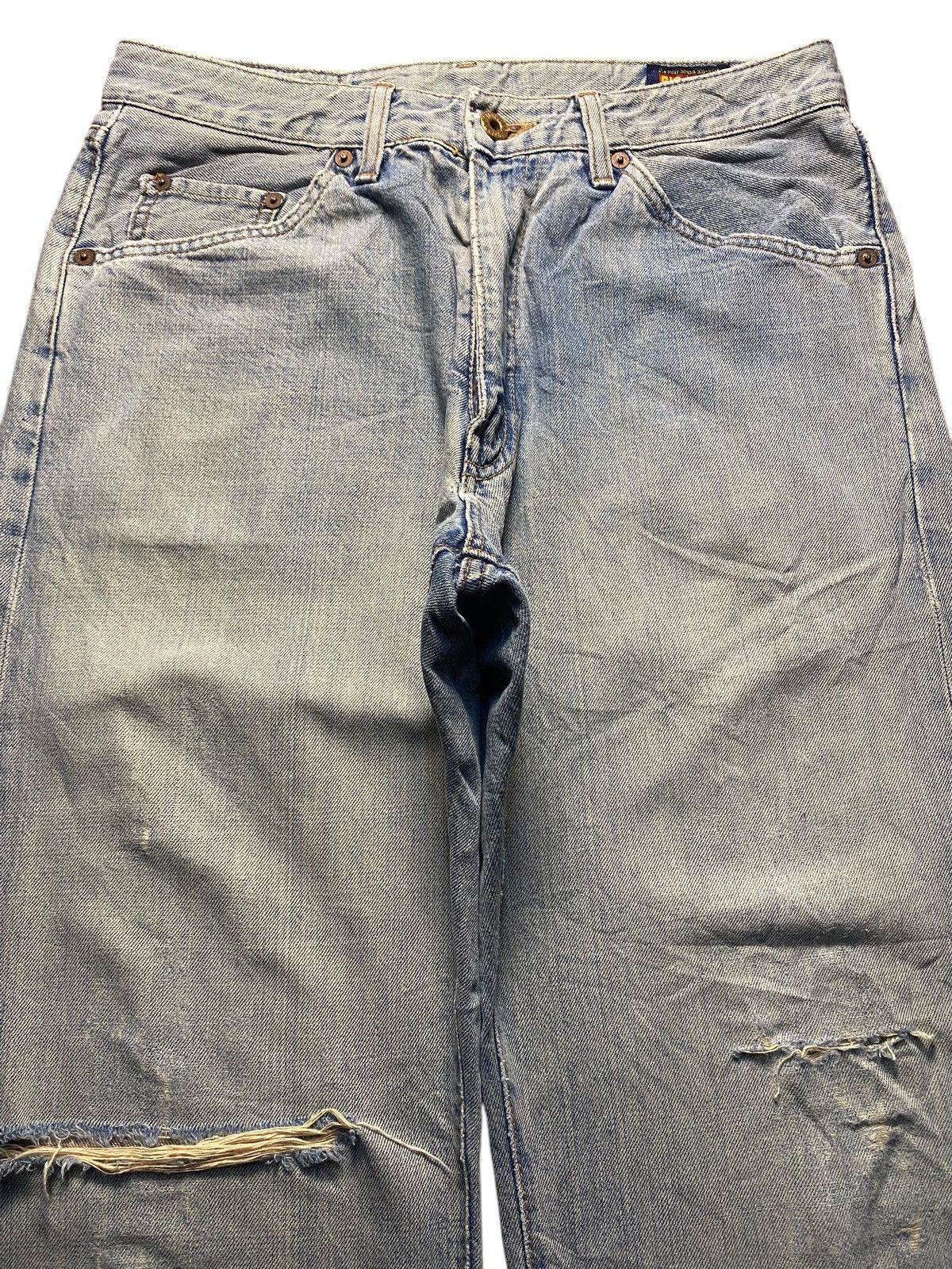 Big John 90s Big john Waist 30 Faded Wash Baggy Jeans Size US 30 / EU 46 - 3 Thumbnail
