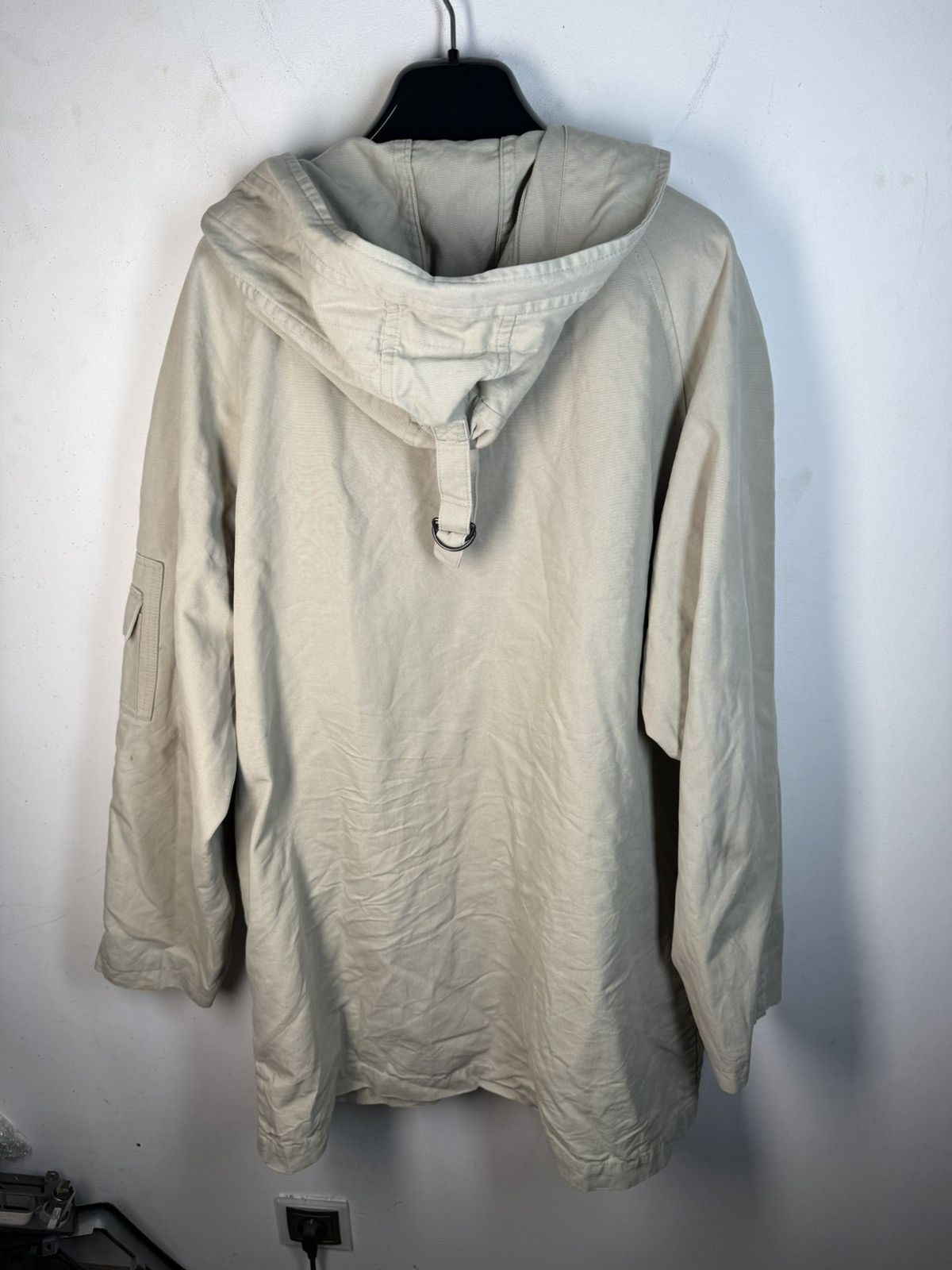 Yves Saint Laurent Beige YSL Jacket Parka Autumn Hooded Size US L / EU 52-54 / 3 - 9 Thumbnail
