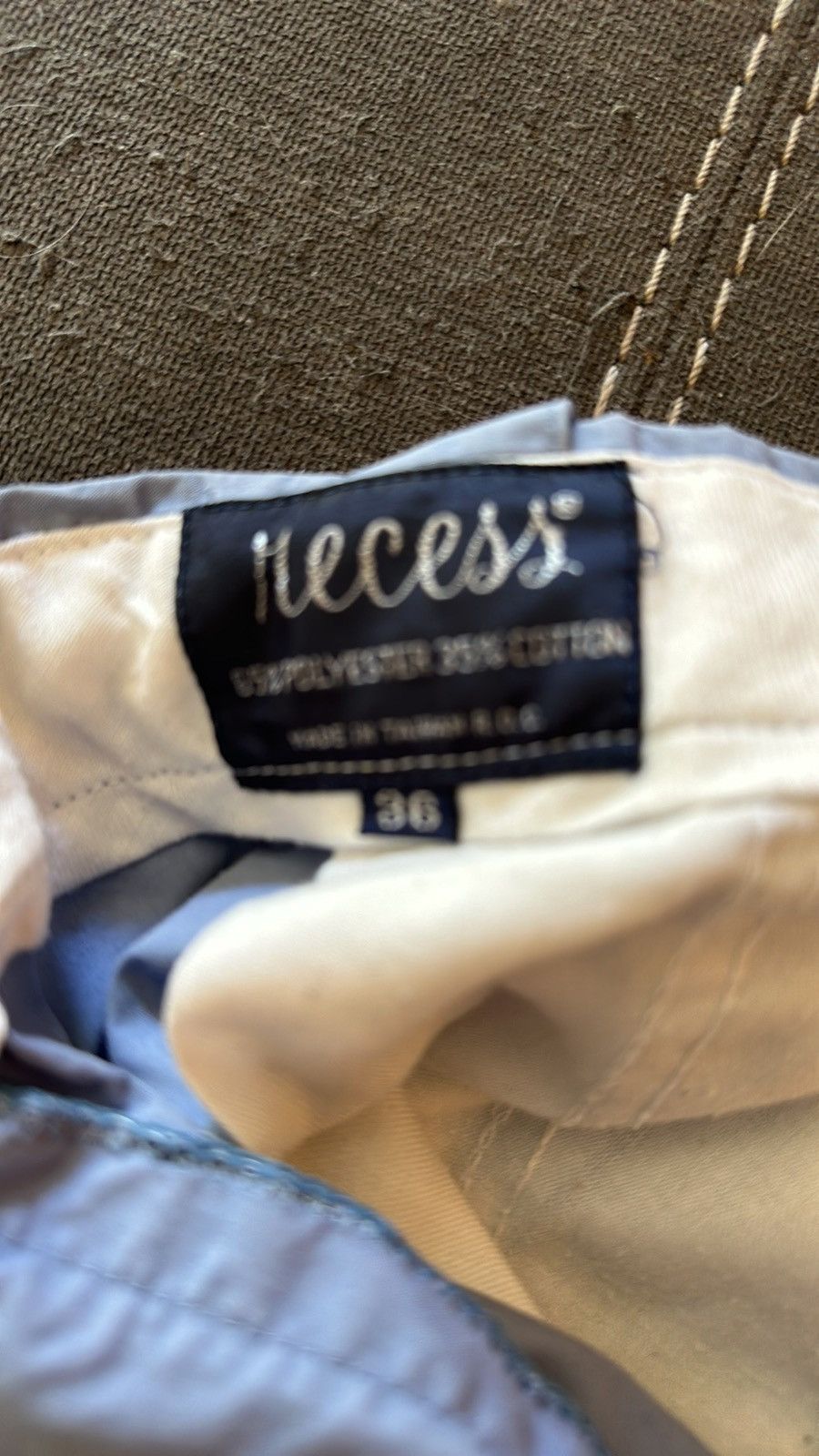 Vintage Vintage 80’s Recess Shorts. Light blue. Size 36 Size US 36 / EU 52 - 2 Thumbnail