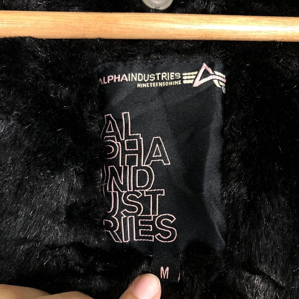 Alpha Industries 🔥VINTAGE PARKA JACKET ALPHA INDUSTRIES MINK FUR BLANKET USA Size US M / EU 48-50 / 2 - 19 Thumbnail