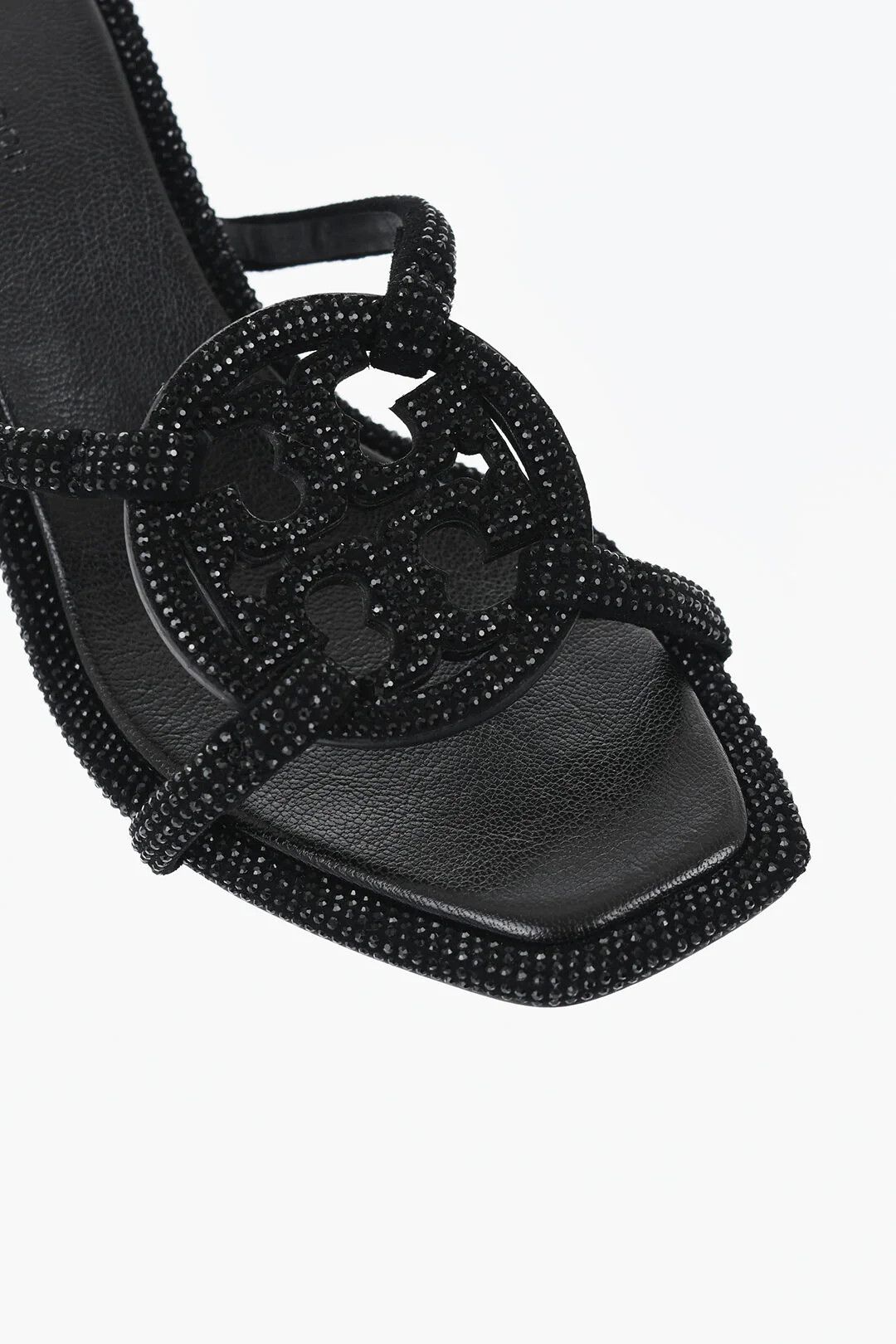 Tory Burch og1mm0426 Rhinestones Sandals in Black Size US 11 / IT 41 - 4 Thumbnail