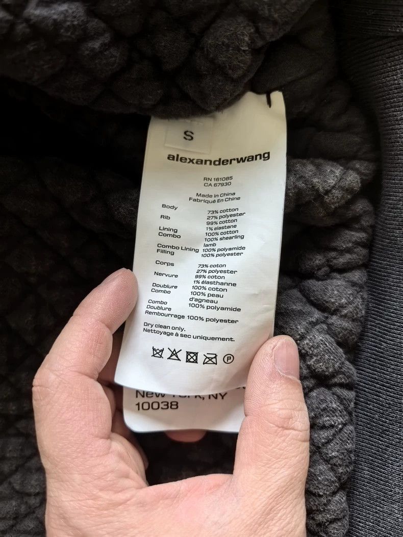Alexander Wang Alexander Wang Faux Fur Hooded Jacket- Size S / US 4 / IT 40 - 3 Thumbnail