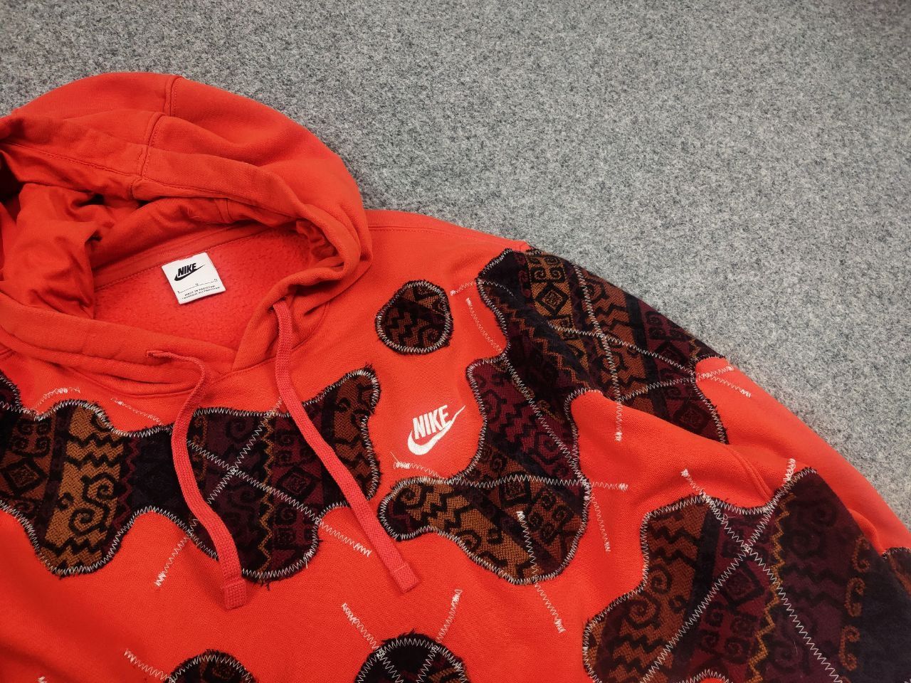Nike Nike Exclusive custom poison Vintage Style Orange Hoodie Y2K Size US L / EU 52-54 / 3 - 4 Thumbnail