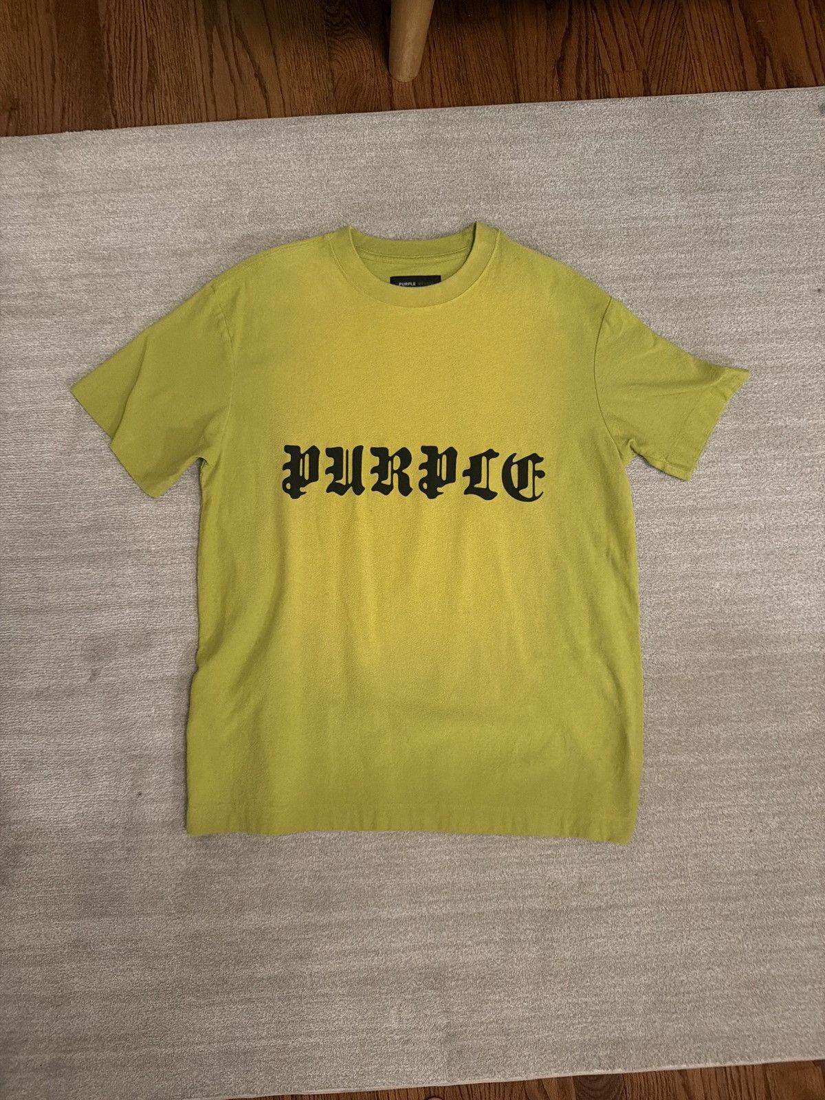Purple Brand Purple Brand Gothic Wordmark Tee Size US S / EU 44-46 / 1 - 1 Thumbnail