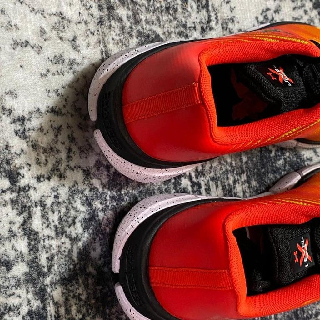 Under Armour Under Armour Level X Series Shoes - Yellow/Orange USM 6 USW8 Size US 6 / EU 39 - 4 Thumbnail