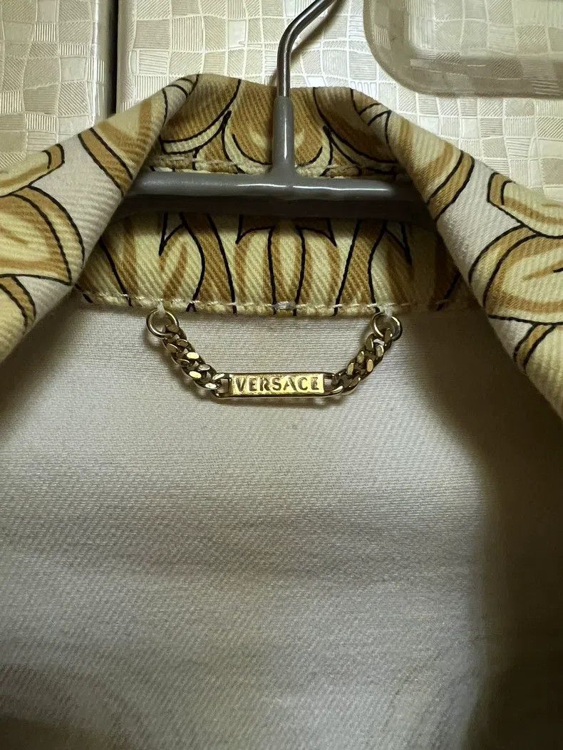 Versace Versace Baroque denim jacket Size US L / EU 52-54 / 3 - 3 Thumbnail