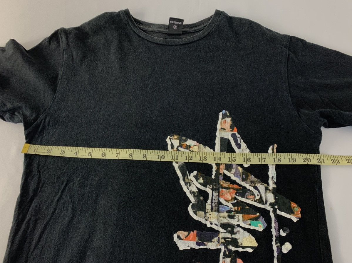 Stussy Stussy Script Photo Collage Casual Box Logo Spell Out Tee Size US L / EU 52-54 / 3 - 9 Thumbnail