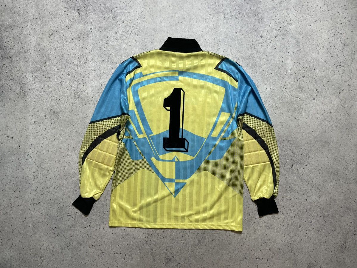 Puma Vintage 90's Goalkeeper Long Jersey Puma Made In Germany #1 Size US L / EU 52-54 / 3 - 2 Thumbnail