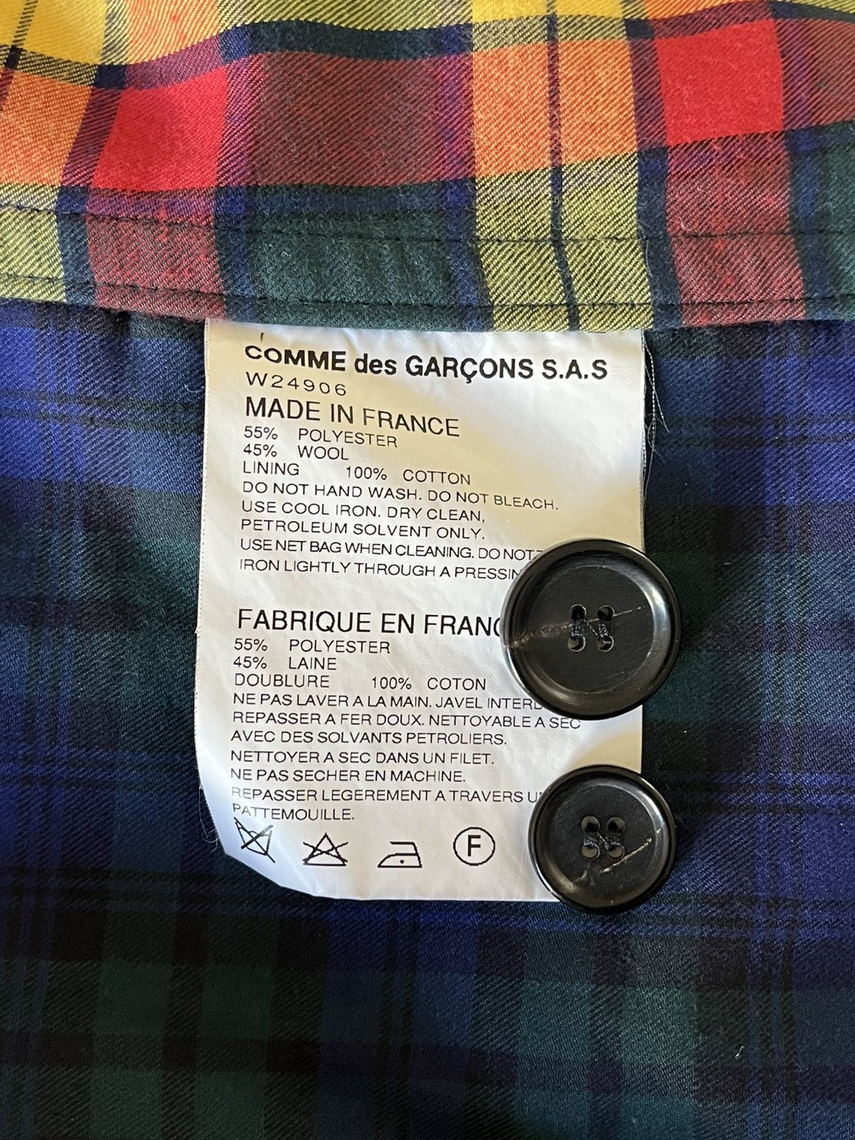 Comme des Garcons SHIRT Comme des Garçons SHIRT boys Peacoat Size US S / EU 44-46 / 1 - 9 Thumbnail