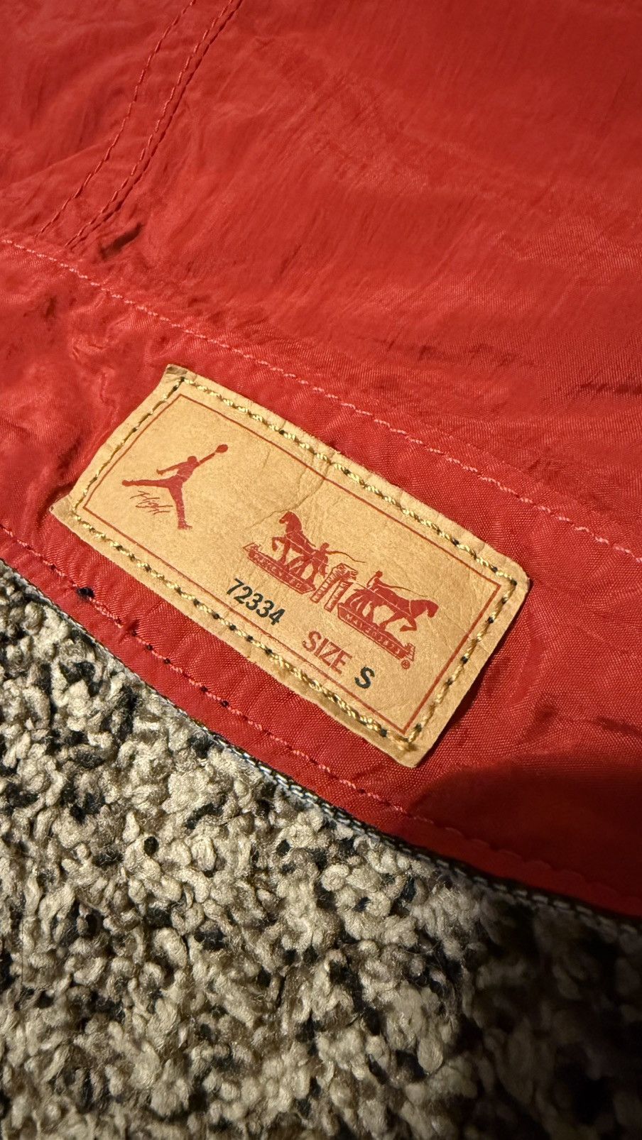 Jordan Brand × Levi's Jordan x Levi’s Reversible Trucker Jacket Size US S / EU 44-46 / 1 - 6 Thumbnail