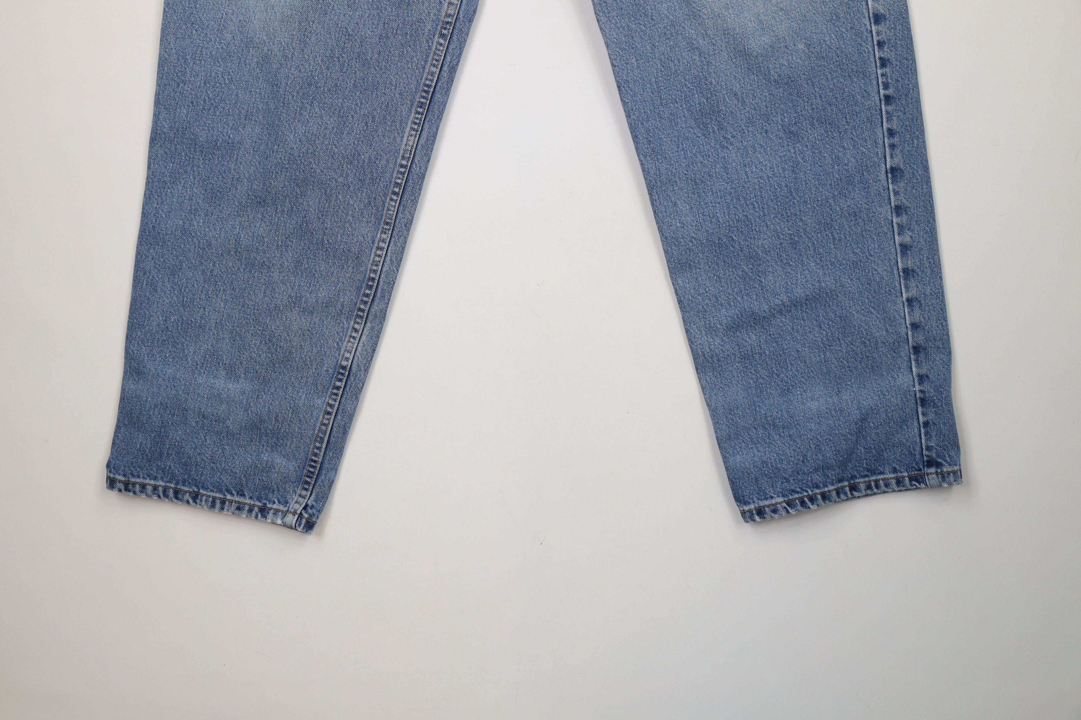 Levi's × Vintage Vintage 90s Levis 550 Relaxed Fit Denim Jeans Blue Cotton Size US 42 / EU 58 - 4 Thumbnail